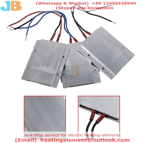 220V PTC Heating Element Thermostat Heater Plate For Components Preheating SS