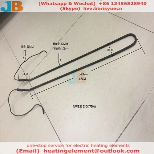 Điều gì xác định khoảng cách tâm của ống sưởi hình chữ U?